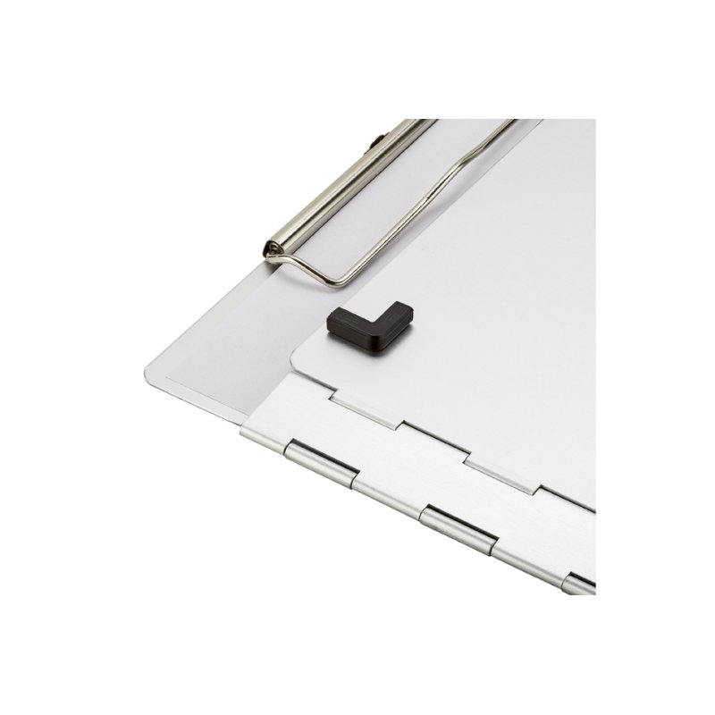 Läufer klembord A4, aluminium, zijdelings openend